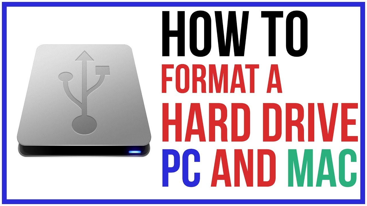 formatting a drive for use with pc and mac 2017